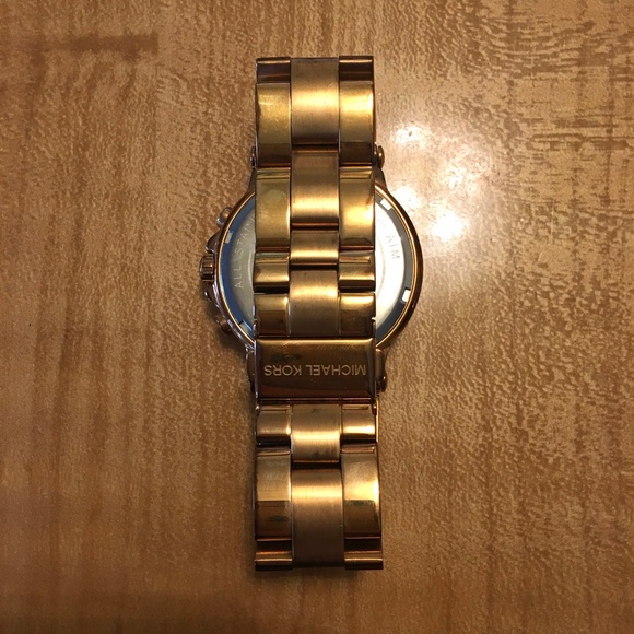 Michael Kors Rose Gold Swarovski Crystals Watch - Picture 4 of 6